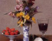 The Bethrothal Still Life - 亨利·方丹·拉图尔